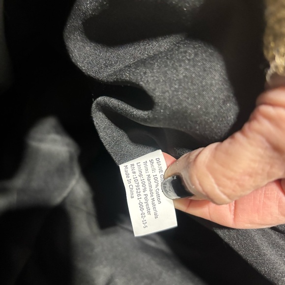 ❤️Vintage Diane Gilman Zebra Print Tote - Picture 5 of 6